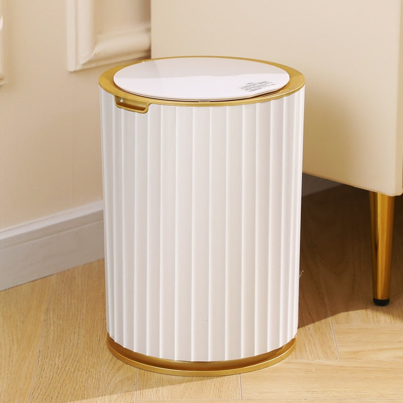 Smart Sensor Garbage Bin Automatic Induction Waterproof Bin with Lid 10/15L