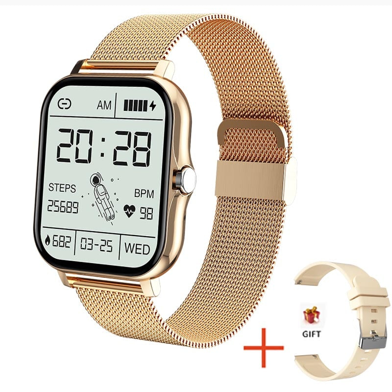 Smart watch 1.69'' Color Screen Full touch Fitness Tracker Android IOS+BOX