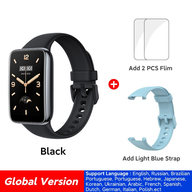 Global Version Xiaomi Mi Band 7 Pro 1.64'' AMOLED Curved Screen smart watch