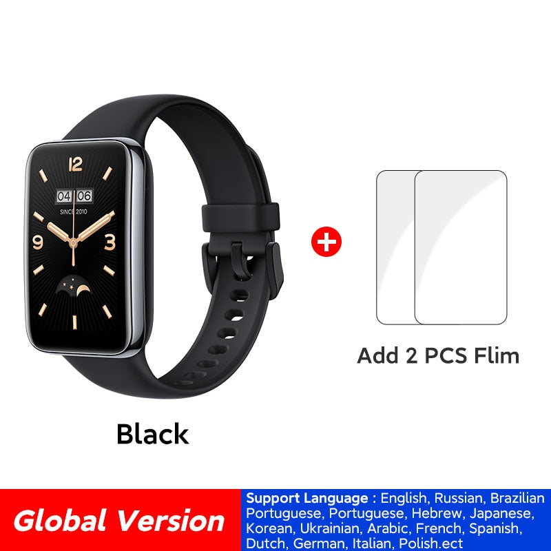 Global Version Xiaomi Mi Band 7 Pro 1.64'' AMOLED Curved Screen smart watch