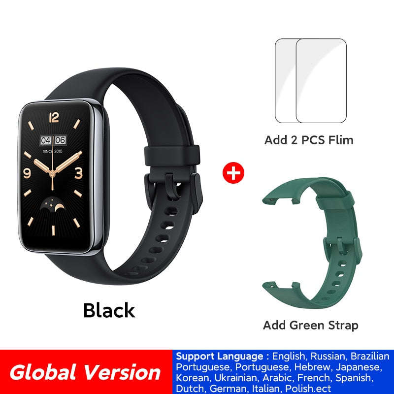 Global Version Xiaomi Mi Band 7 Pro 1.64'' AMOLED Curved Screen smart watch